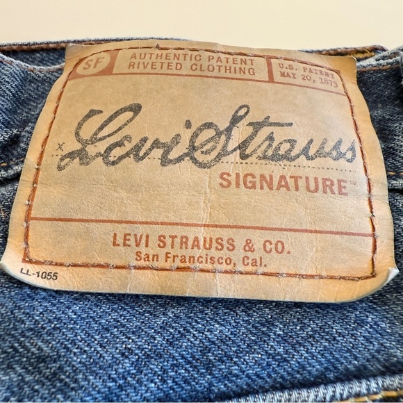 VINTAGE!! 2000s Levi Strauss Signature Men's Jeans Blue Size 38x30 Denim Casual - Picture 4 of 10